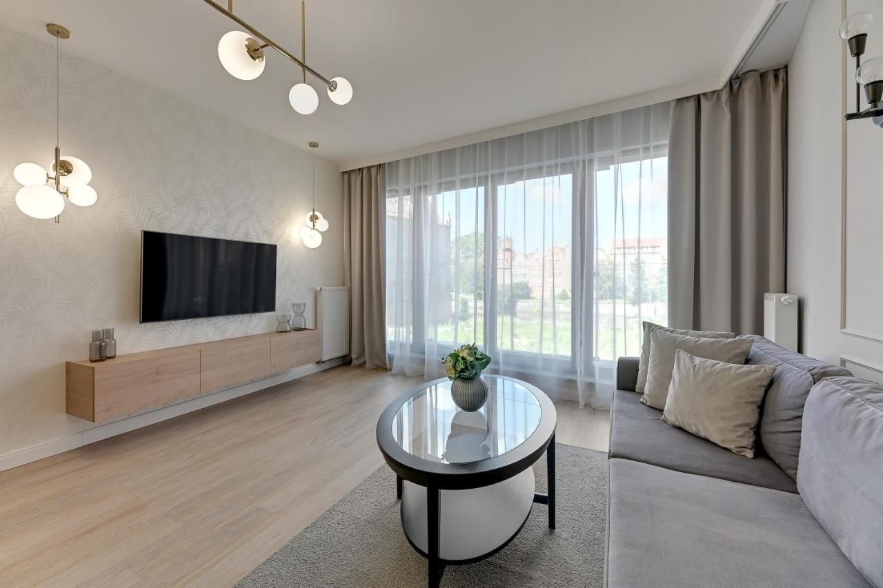 Grano Residence Riverview - Pool, Gym & Spa By Downtown Apartments غدانسك المظهر الخارجي الصورة