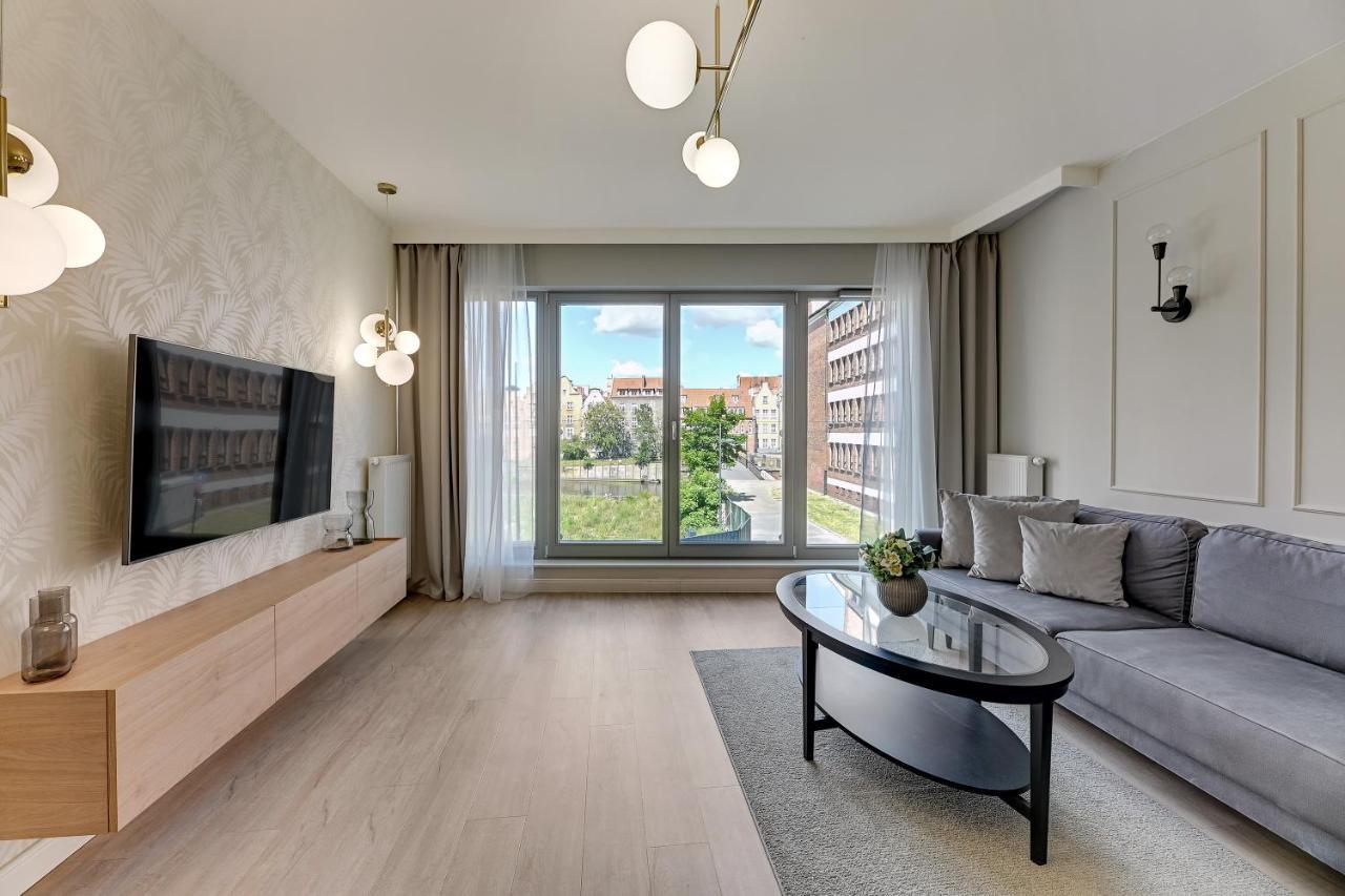 Grano Residence Riverview - Pool, Gym & Spa By Downtown Apartments غدانسك المظهر الخارجي الصورة